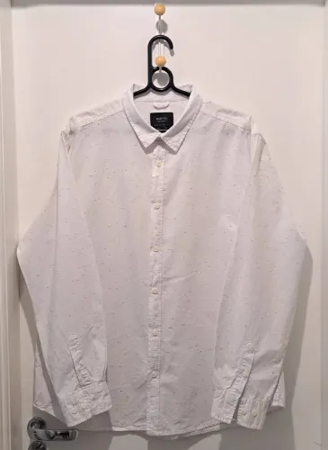 Camisa Branca e Mescla Preta - Blue Steel (GG)