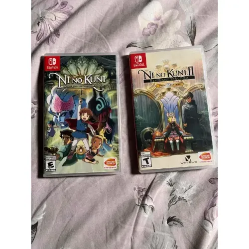 Jogos Ni No Kuni Wrath Of The White e Ni No Kuni Ii Switch 