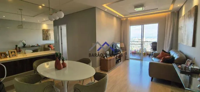Apartamento com 3 dormitórios à venda, 89 m² por R$ 990.000,00 - Jardim Messina - Jundiaí/