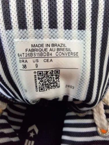 Tênis Azul All Star Converse tam. 38