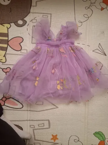 Vestido borboleta jardim encantado
