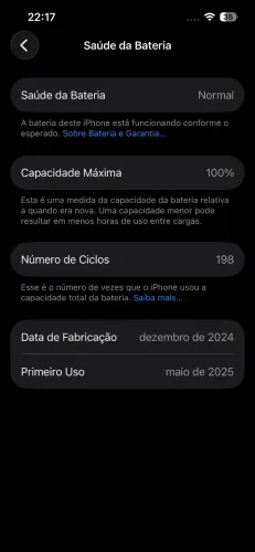 Iphone 16e 256GB Preto