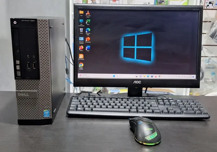 PC COMPLETO CPU DELL INTEL CORE i5 8GB DE MEMÓRIA RAM SSD 120GB WINDOWS 11 64BITS!!