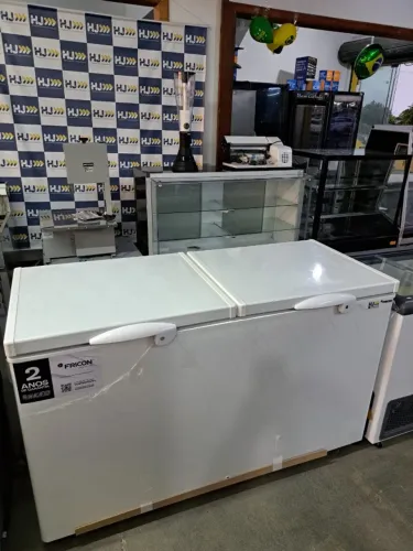 ac freezer 503 litros horizontal novo 2 anos de garantia