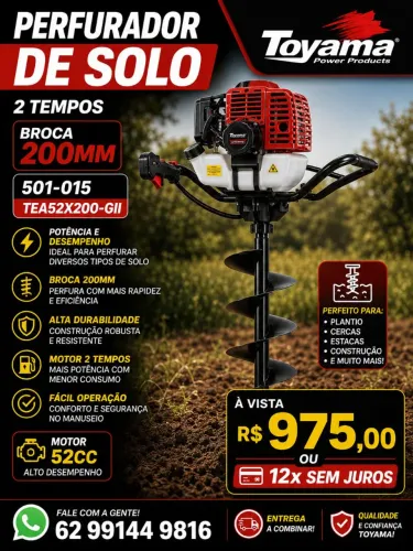 PERFURADOR DE SOLO
