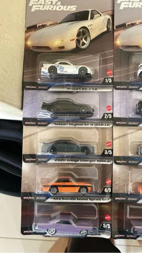 Hot wheels Velozes e Furiosos set completo 