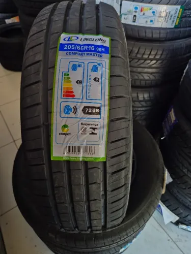 Pneu aro 16 205 65 16 Ling Long Master Novo original com garantia e nota fiscal. 