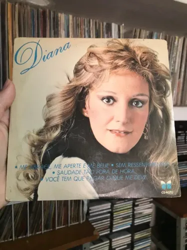 vinil compacto - Diana - me abrace, me aperte e me beije 1982