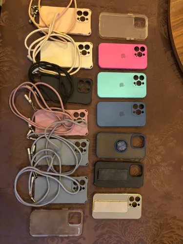 Kit 14 capinhas iPhone 13 Pro