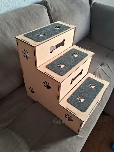 ESCADA PARA CACHORRO