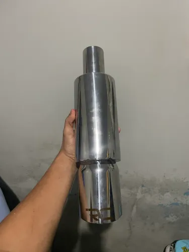 Abafador Esportivo de inox para carro