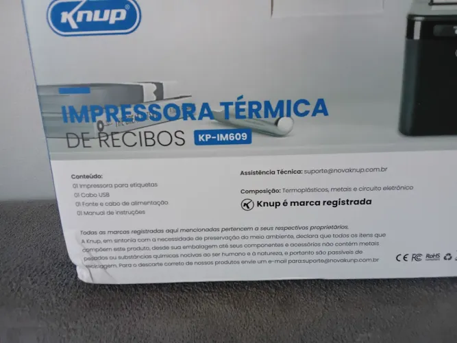 Vendo impressora Térmica de Recibos