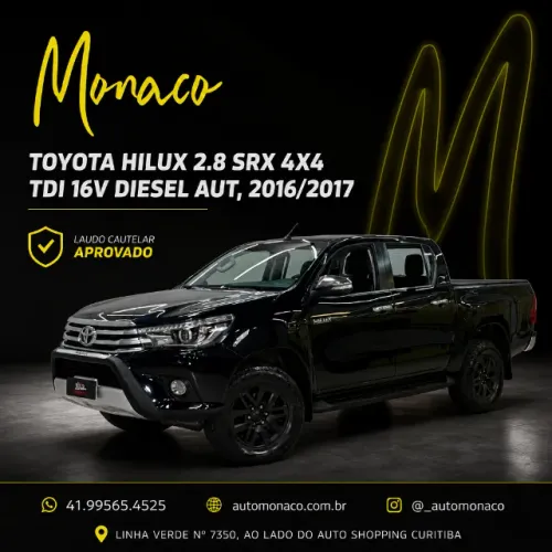 Toyota Hilux CD SRX 4X4 2.8 TDI 16V Diesel Aut. 2017