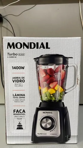 Liquidificador Mondial de vidro