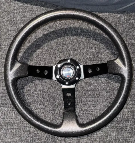 Volante Universal CNSpeed Preto Drift Racing (Novo Nunca Usado)