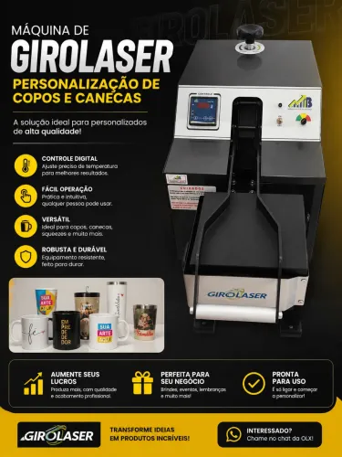 Máquina Giro laser 