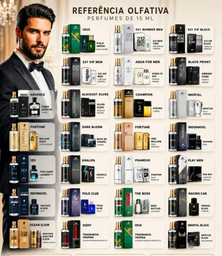 Perfumes com Essência de Importados