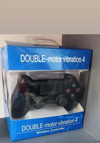 Controle ps4 sem fio para pc e vídeo game (novo/ lacrado) 90 R$
