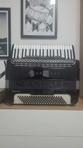 Acordeon Scandalli Cordovox 3/4 Voz 120 Baixos