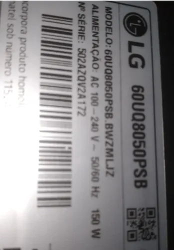 TV lg 60 polegadas novíssima funcionando perfeitamente 
