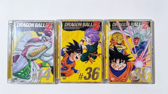 3 DVDs Dragon Ball Z #14 #36 #38 | Edição Original Japonesa | Coleção