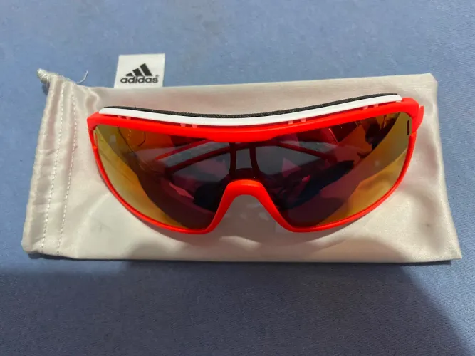 ÓCULOS ADIDAS EVIL EYE PRO S VERMELHO ORIGINAL ESPORTIVO
