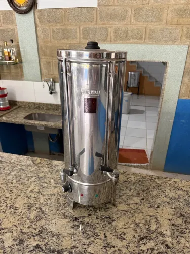 Cafeteira elétrica industrial em inox