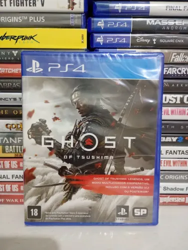 Ghost of Tsushima novo lacrado