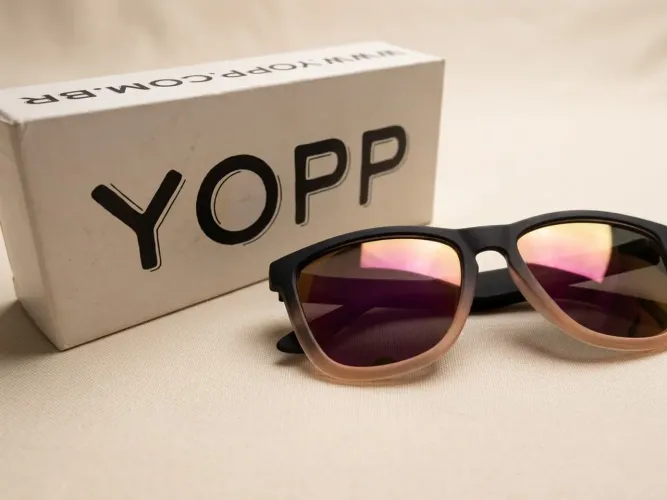 Óculos de Sol Esportivo Yopp Polarizado UV400 (Com Caixa Original)