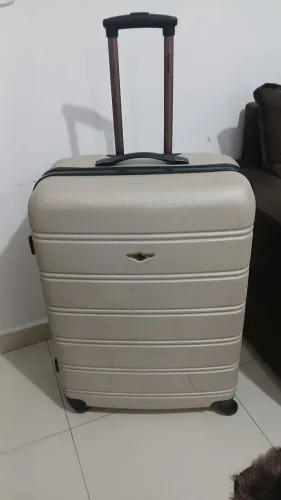 Mala de viagem 40kg expansível policarbonato