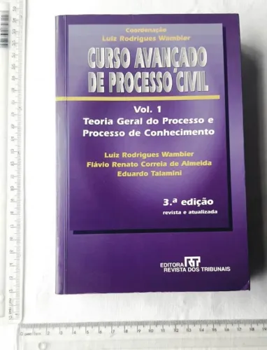Livro Jurídico - Processo Civil Vol. 1 - Teoria Geral do Processo - Luiz Wambier - 2001