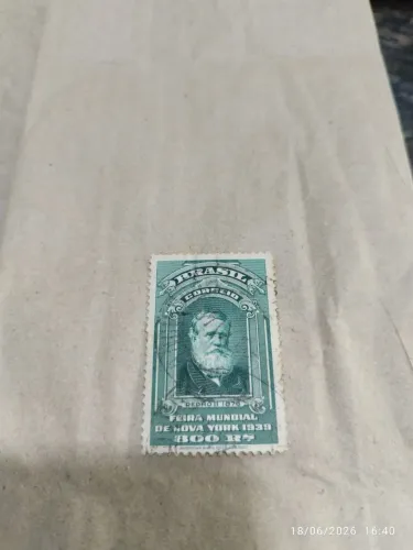 Selos antigos colecionadores