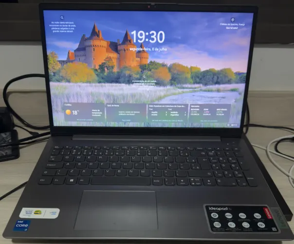Notebook Ideapad 3 I7 + 16gb RAM - 15 polegadas