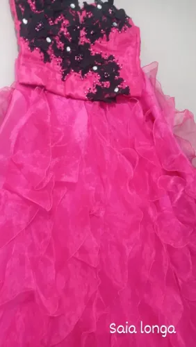 Vestido Debutante Rosa Pink