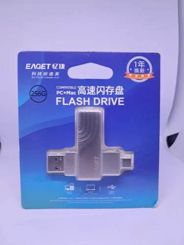 Promoção!!! Pen Drive Eaget CF30 256gb