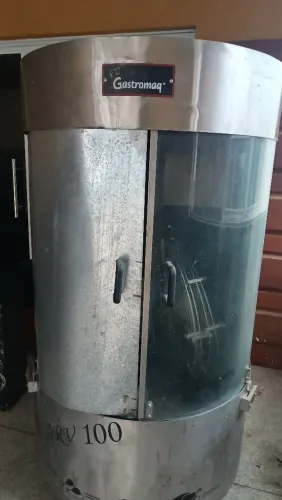 VENDO máquina de frango a gás 