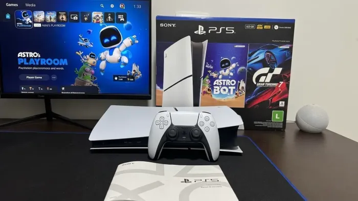 PlayStation 5 Slim Digital Completo | NF + Garantia | Estado de Novo