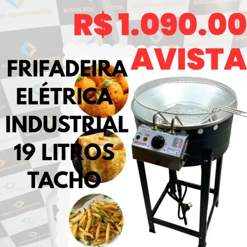 Fritadeira elétrica 19 litros industrial