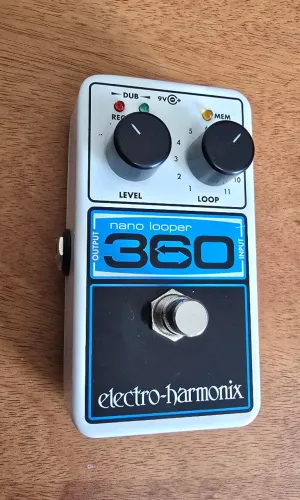 Pedal Electro Harmonix Nano Looper 360