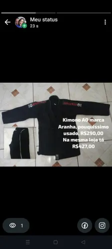 Kimono A0 trançado