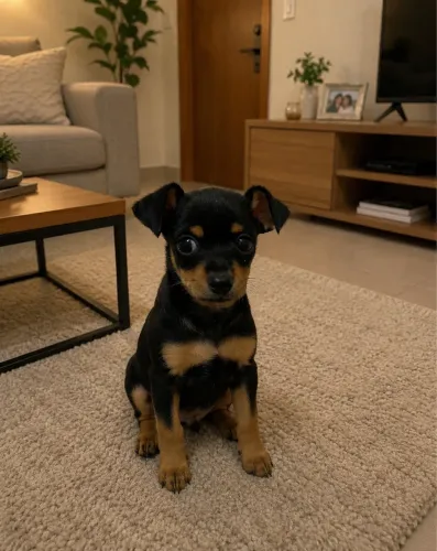 Filhote de Pinscher macho