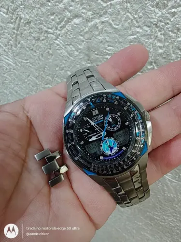 Relógio Citizen ecodrive esquadrilha 60anos série limitada 