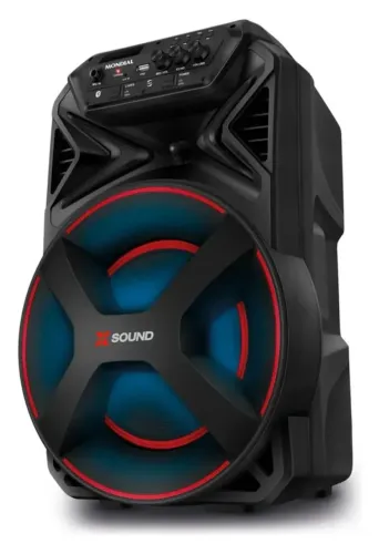 Caixa de som Mondial 300w 1 mês e meio de uso