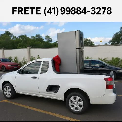 Carreto ,  geladeira , sofá, máquina de lavar, cama box 