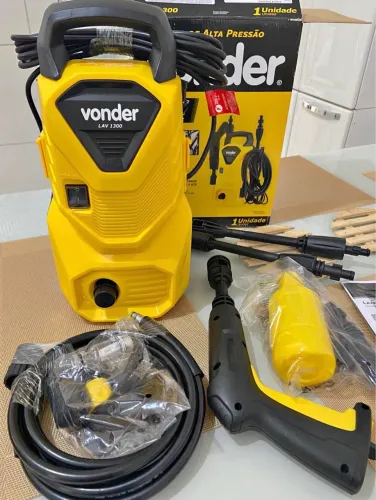 Lavadora de alta pressão vonder 1300w nova na caixa