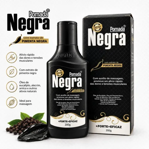 Pomada Negra Original Natubio