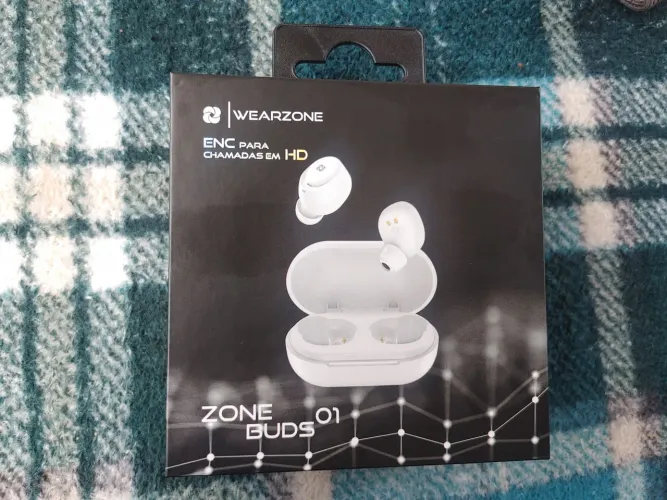 Fone de ouvido sem fio WearZone Buds zone 01 NOVO