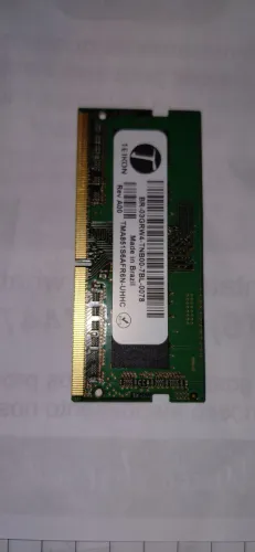 Memória 4GB DDR4 2400MHz SODDIM.