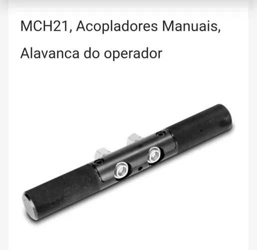 Alavanca de acoplador manual