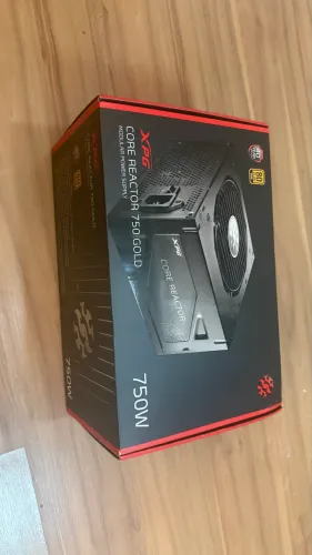 Fonte XPG Core Reactor 750W 80 Plus Gold Modular | 6 anos de garantia